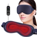 Heated Eye Mask with Vibration Massage — USB Rechargeable Relief for Eye Strain, Dry Eyes & Tension Headaches